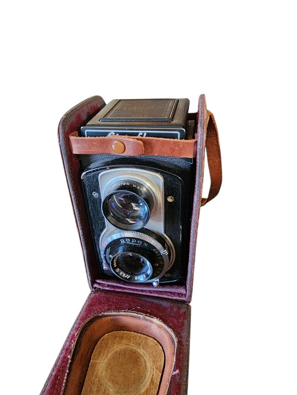 Ciro-Flex Camera Film Wollensack Lens 85mm Antastigmat Ciro Flex Rapax USA